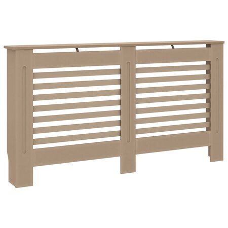 vidaXL Cache-radiateur 152x19x81 cm MDF