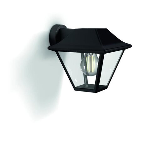 Philips alpenglow applique descendante - noire - 1x9.5w