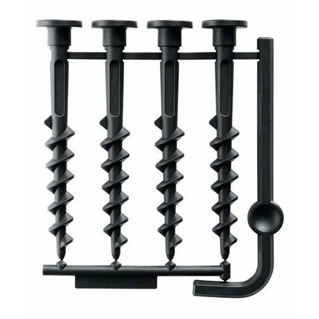 BOSCH 4 vis pour station de charge avec clef Allen
