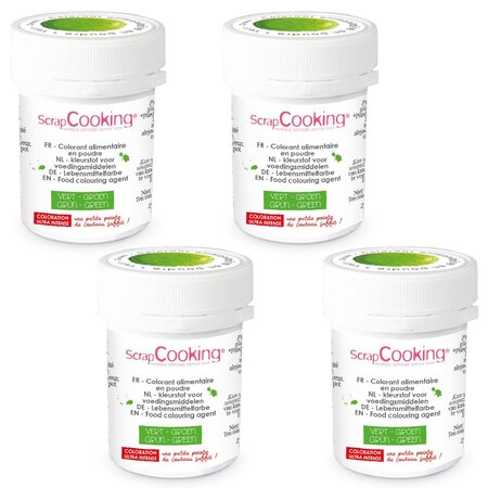 Colorant alimentaire en poudre vert 20 g