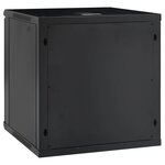 vidaXL Coffret de réseau mural 12U 19" IP20 600x600x640 mm