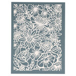 2 Pochoirs De Sérigraphie Floraux