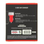 FERRARI Chargeur express charge - 12 / 24V - 4,1Ah - 3 USB