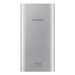 Batterie portable samsung 10000 mah - fast charge usb-a  usb-c - silver