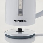 Ariete bouilloire électrique sans fil 2200 w 1 7 l blanc