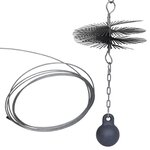 Brosse ronde pour cheminée Dia. 25 cm