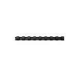 Pack 25 baguettes à relier plastique format a4 8 mm noir fellowes
