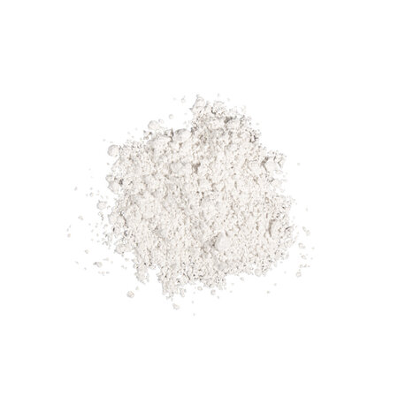 Poudre de moulage à craie  blanc  200g