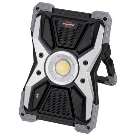 Brennenstuhl projecteur mobile à led rechargeable avec bluetooth 30 w