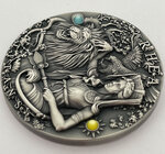 Pièce de monnaie en Argent 2 Dollars g 62.2 (2 oz) Millésime 2022 Greek Titans RHEA