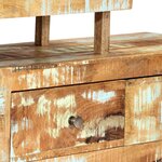 vidaXL Meuble TV 120 x 30 x 40 cm Bois de récupération massif