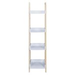 Etagère enfant en bois 30 cm 4 plateaux tim