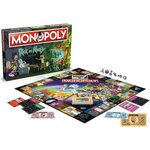 MONOPOLY - Rick et Morty - Jeu de societé - Version française