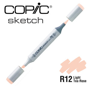Marqueur à l'alcool Copic Sketch R12 Light Tea Rose