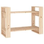 vidaXL Bibliothèque/Séparateur de pièce 80x35x56 5 cm Pin massif