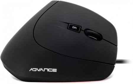 Souris filaire advance verticale plus (noir)