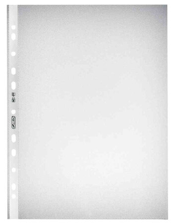 Pochette perforée A4, transparent, 0,05 mm Pack 100 HERLITZ