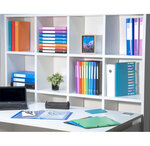 Protège-documents En Polypropylène Souple Opak 200 Vues - A4 - Bleu Clair - X 8 - Exacompta