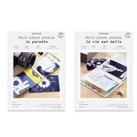 Coffrets Scrapbooking - 2 Mini Album-photos - Positive attitude