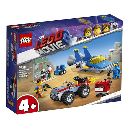 70821 l'atelier construire et réparer d'emmet et benny  ® movie
