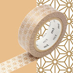 Masking Tape MT 1 5 cm Étoile or