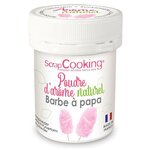 Arôme alimentaire naturel en poudre 45 g - barbe à papa