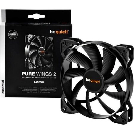 Be quiet! Pure wings 2 boitier pc ventilateur 14 cm noir