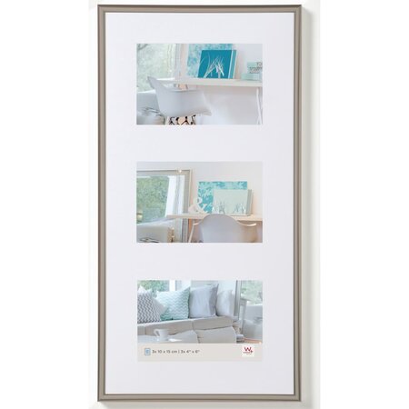 Walther design cadre photo new lifestyle 3x10x15 cm acier