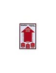 (1 paquet de 30 etiquettes) étiquette de positionnement 150 x 225mm