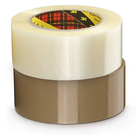 Ruban adhésif scotch 3m 371 polypropylène transparent standard  28 microns 50 mm x 66 m (lot de 36)