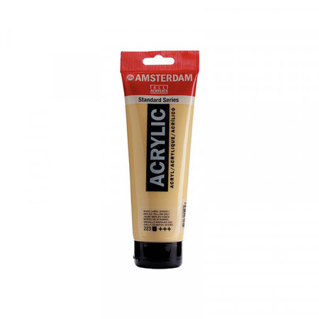 Tube peinture acrylique jaune de naples foncé 250 ml - amsterdam royal talens