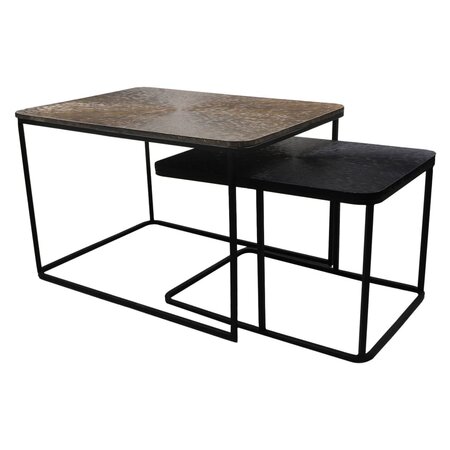 HSM Collection Ensemble de tables basses 2 Pièces Fletcher
