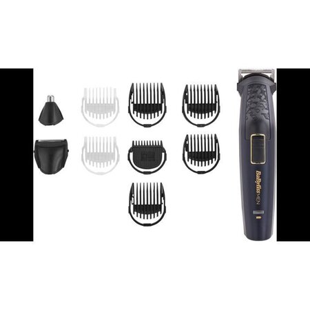 Tondeuse multifonction Babyliss - 10 en 1 Carbon Steel