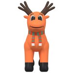 vidaXL Renne gonflable de Noël avec LED 400 cm
