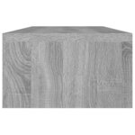 vidaXL Support de moniteur Sonoma gris 60x23 5x12 cm Bois d'ingénierie