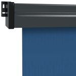vidaXL Auvent latéral de balcon 140x250 cm Bleu