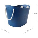 Panier de rangement 38 litres balcolore