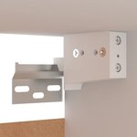 vidaXL Meubles TV 7 Pièces Blanc 30 5x30x60 cm Aggloméré