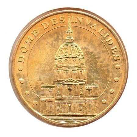 Mini médaille monnaie de paris 2009 - dôme des invalides