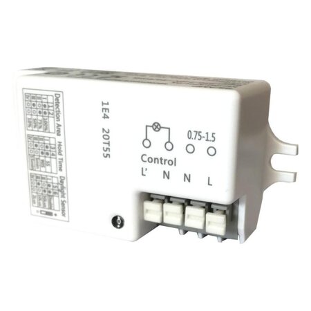 Détecteur de mouvement 10m x 6m 150° 220v - silamp