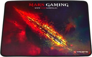 Tapis de souris mars gaming mmp1 m (noir/rouge)