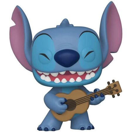 Figurine Funko Pop! Disney: Lilo & Stitch - Stitch w/Ukelele