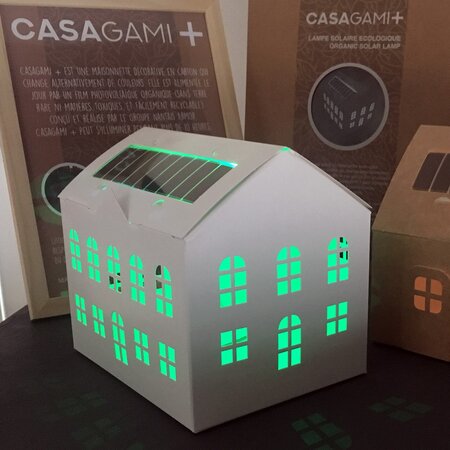 Casagami plus blanche manoir - veilleuse solaire diy