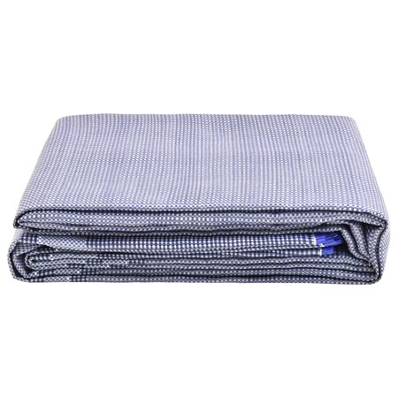 vidaXL Tapis de tente 400x250 cm Bleu