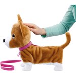 Lizzie le Corgi - Peluche a fonction - un chien qui marche et aboie -GOLIATH