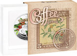 Monnaie en argent 1 dollar g 17.50 millésime 2023 coffee break