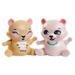 Enchantimals - coffret bonita & bannon ours - mini-poupée - des 4 ans