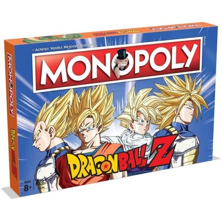 MONOPOLY - Dragon Ball Z - Jeu de societé - Version française