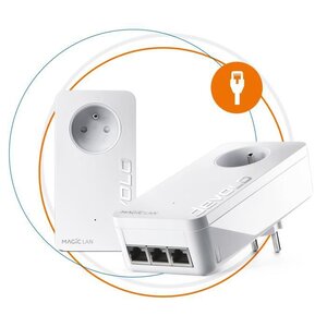 DEVOLO CPL Magic 2 LAN triple Starter Kit - Jusqu'a 2400 Mbits/s