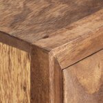 vidaXL Armoire latérale 70x35x75 cm Bois solide